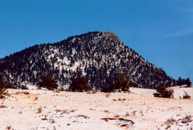 Sugarloaf Mountain as seen from the west