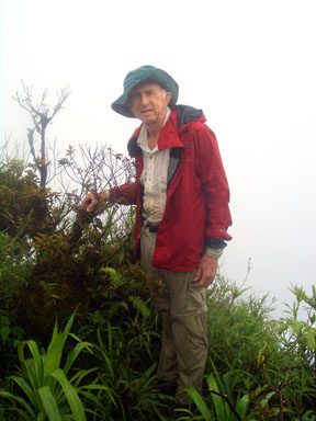 Burt Falk on the true summit of Lata Mountain